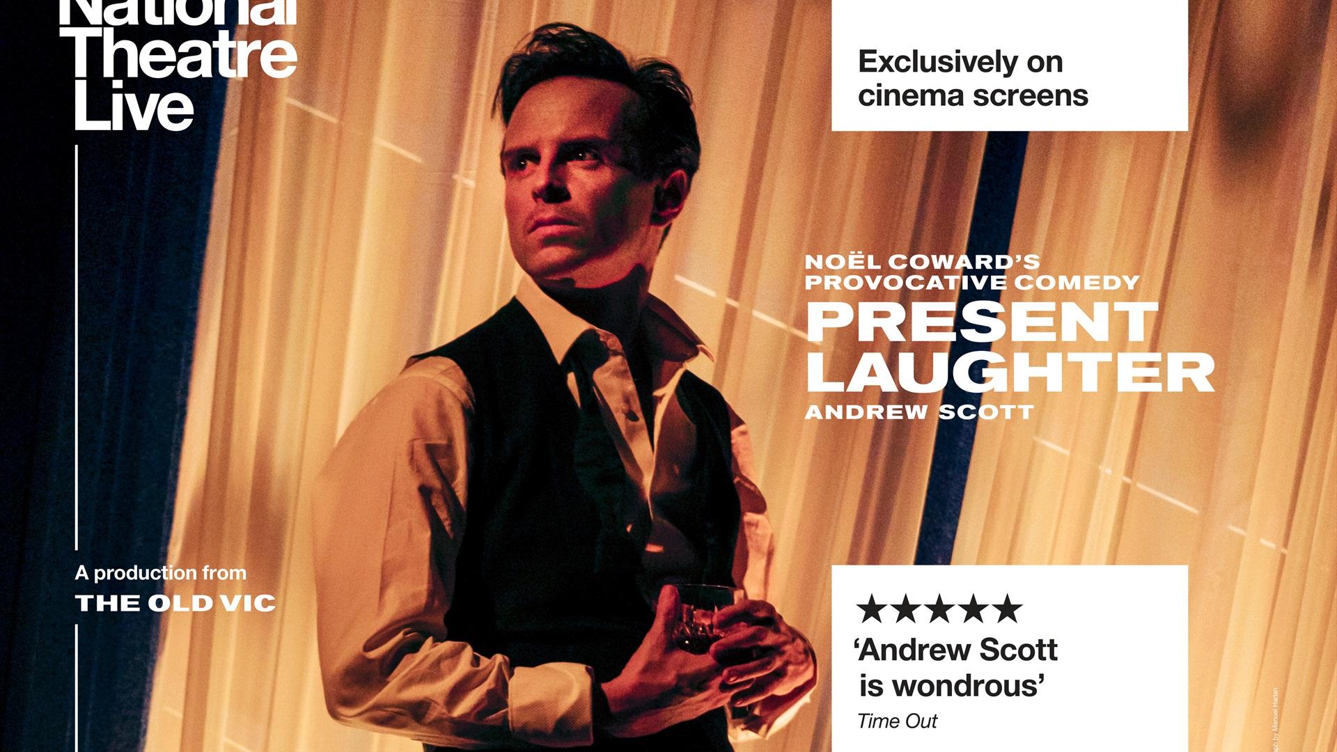 NT LIVE: Present Laughter banner picture