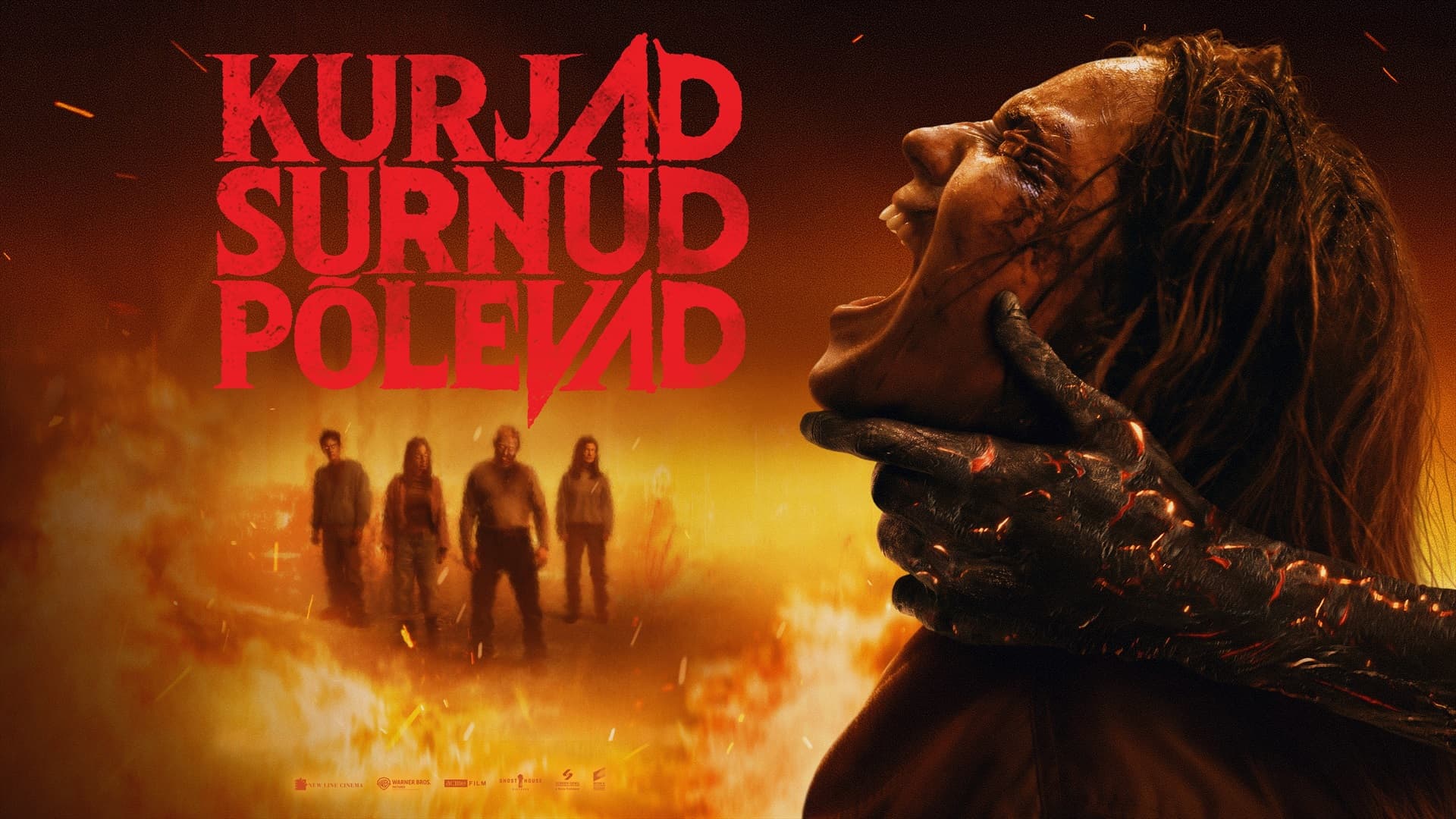 Kurjad surnud põlevad banner