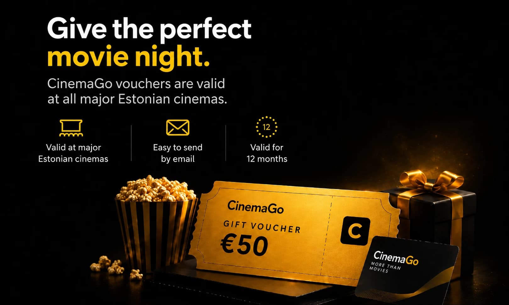 Gift voucher banner